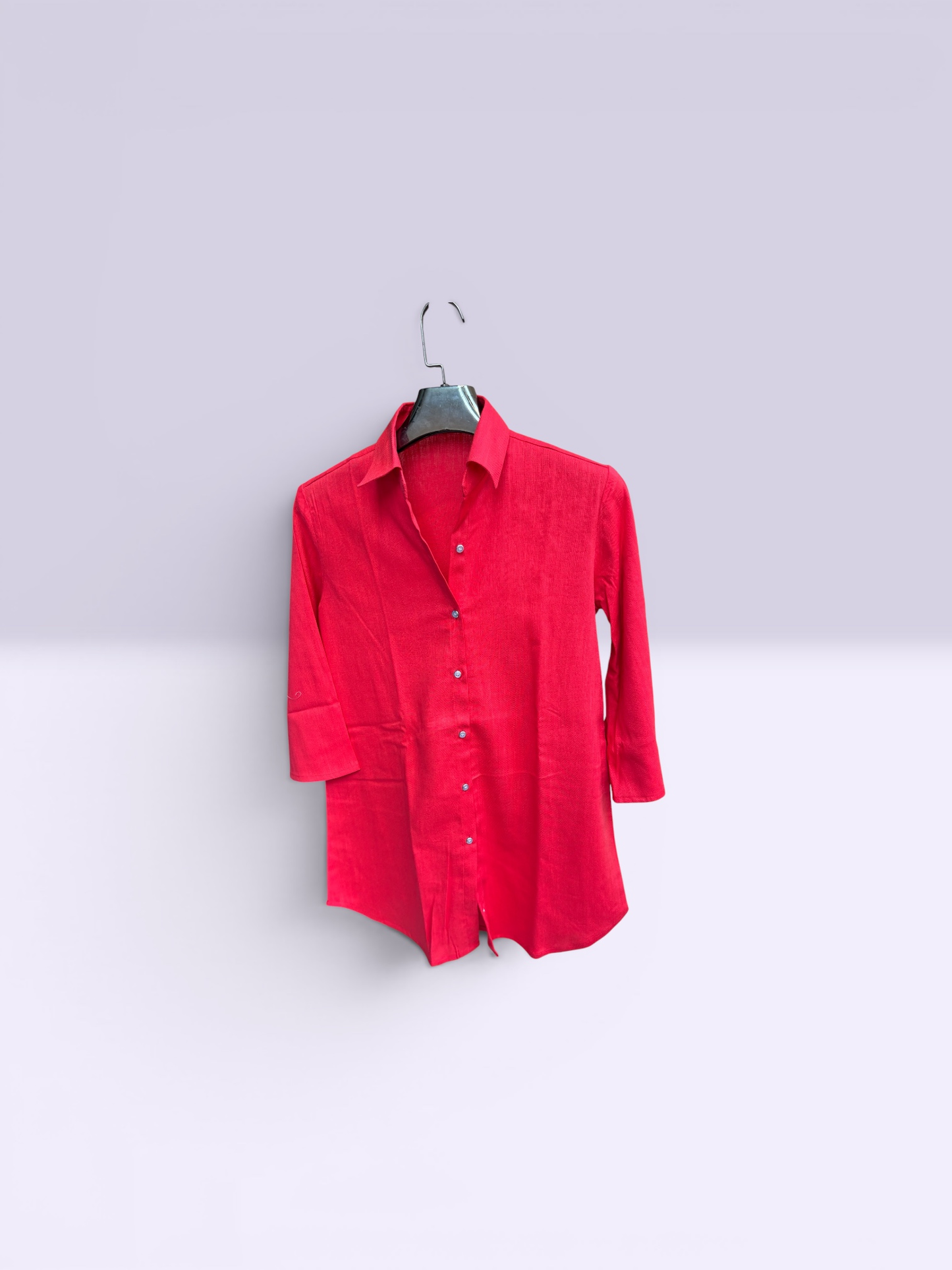 Linevora Women Linen Co-Ord Set – Shirt Style